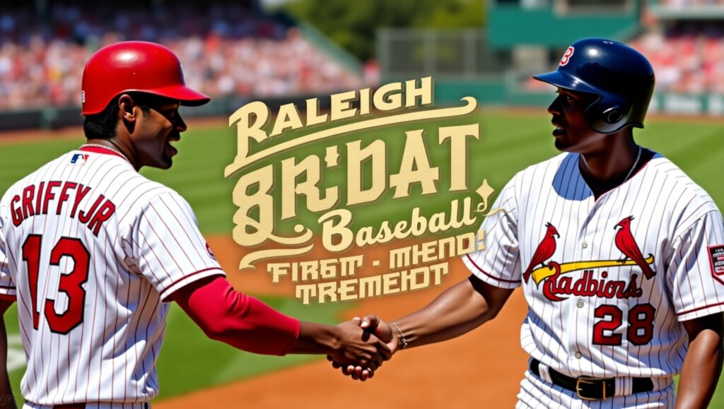 raleigh ties griffeys baseball