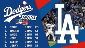 dodgers scores 2025