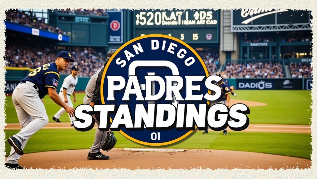 padres standings