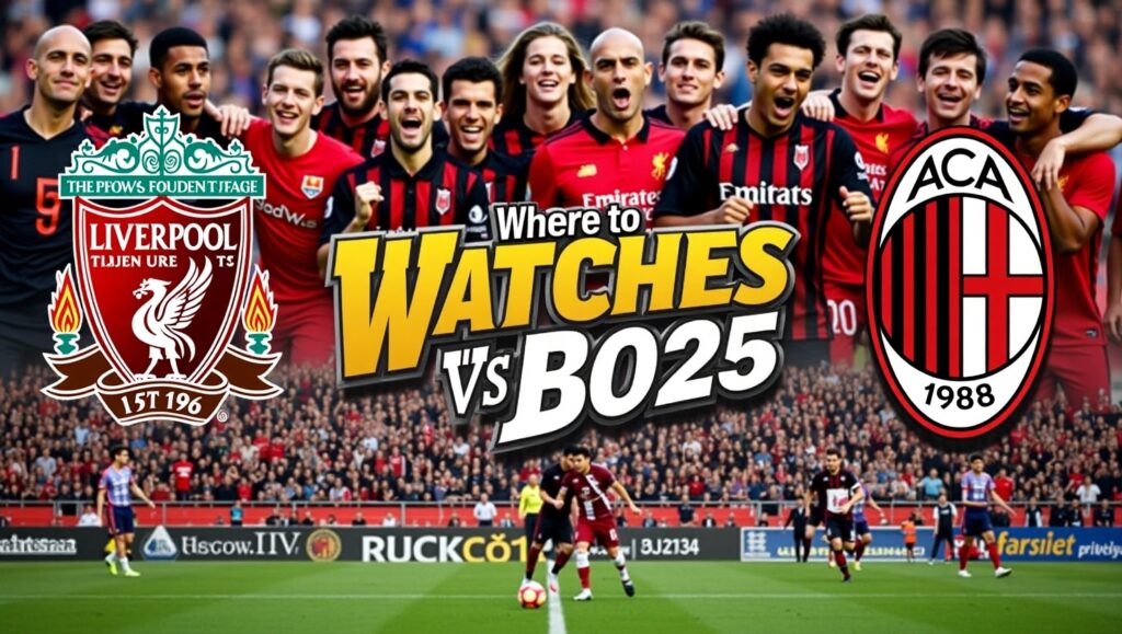 liverpool vs milan where to watch