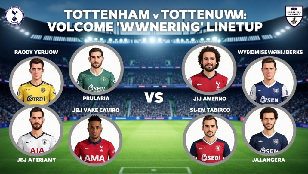 tottenham vs wycombe wanderers f.c. lineups