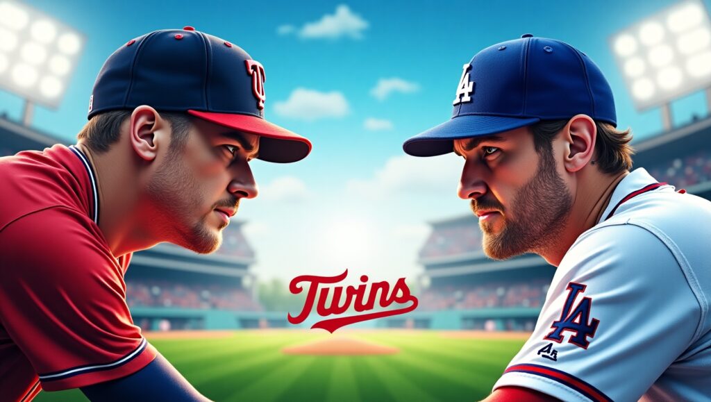 twins dodgers 2025