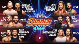 wwe summerslam match card 2025