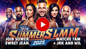 wwe summerslam match card 2025