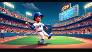 dodgers game today score