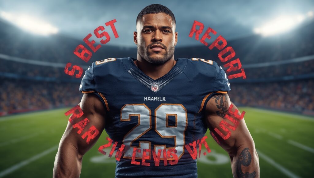 big calves football player