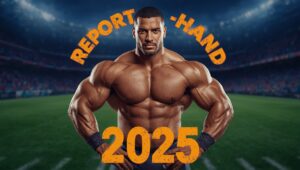 big calves football player