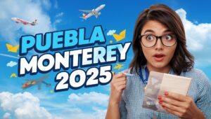 puebla monterrey flights