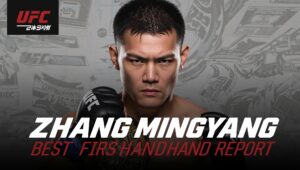 zhang mingyang ufc record