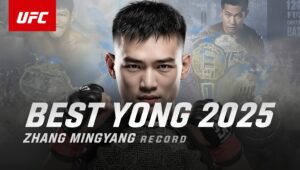 zhang mingyang ufc record