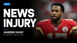 kareem hunt news today injury