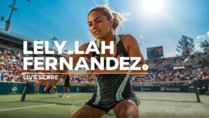 leylah fernandez live score