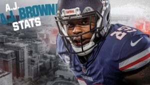 a. j. brown stats