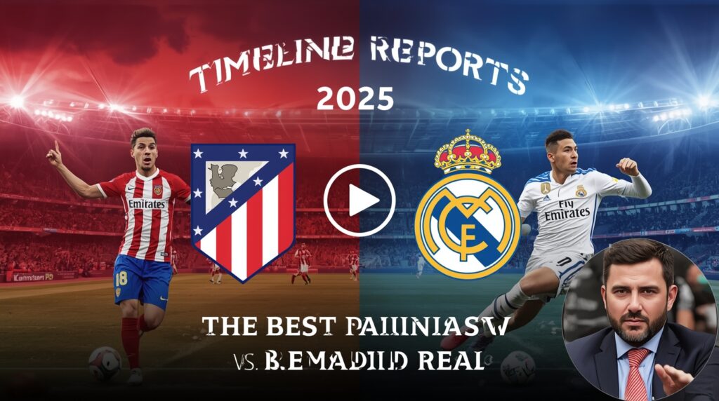 atlético madrid vs real madrid timeline today