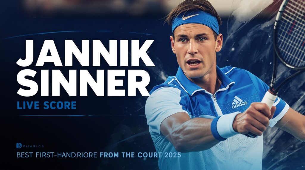 jannik sinner live score
