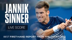 jannik sinner live score