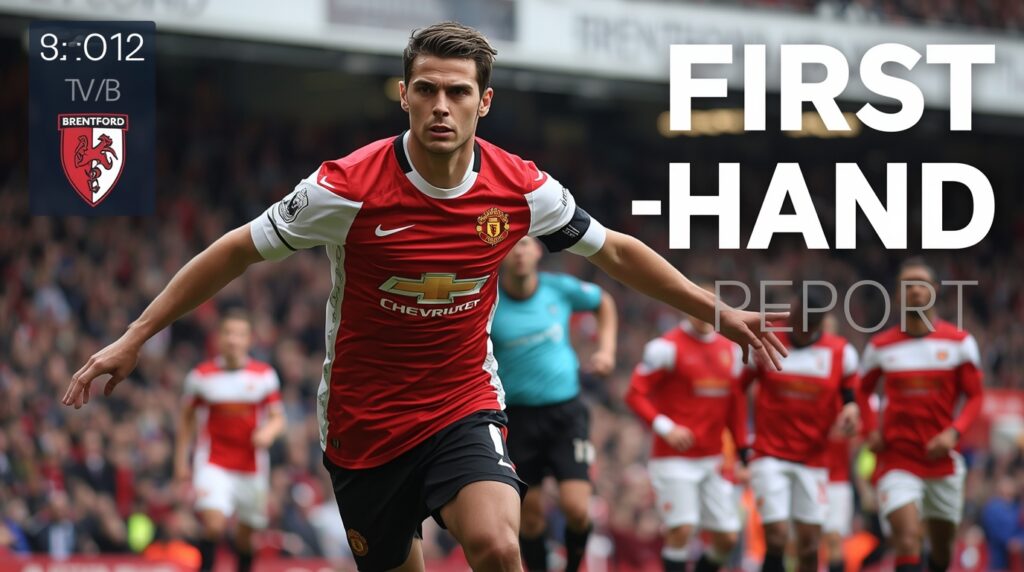 brentford vs man united score