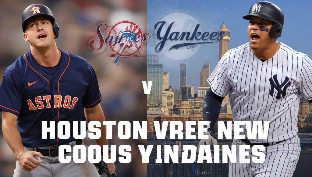 houston astros vs new york yankees today