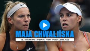 Maja Chwalińska vs Ana Bogdan