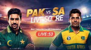 pak vs sa live score