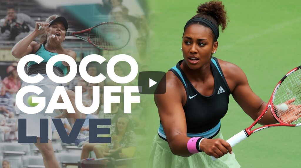 coco gauff live
