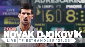 novak djokovic live score
