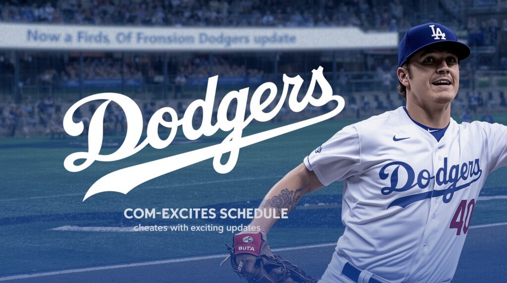 dodgers schedule