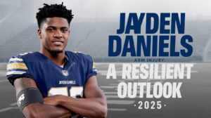 jayden daniels arm injury