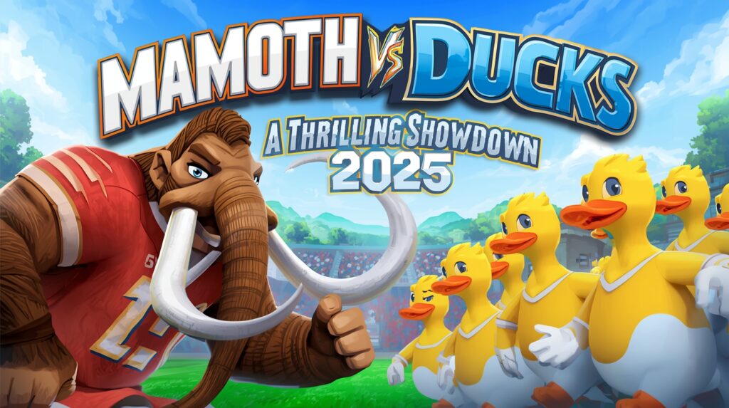 mammoth vs ducks game